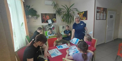 В ГКУСО "Ставропольский СРЦН "Росинка" состоялся конкурс чтецов на тему «Все о рыбе».